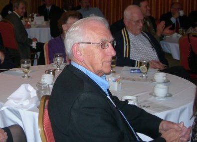 Edward Karpinski at a Libertarian Banquet.
