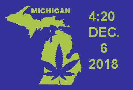 Marijuana becomes legal In Michigan on December 6th.