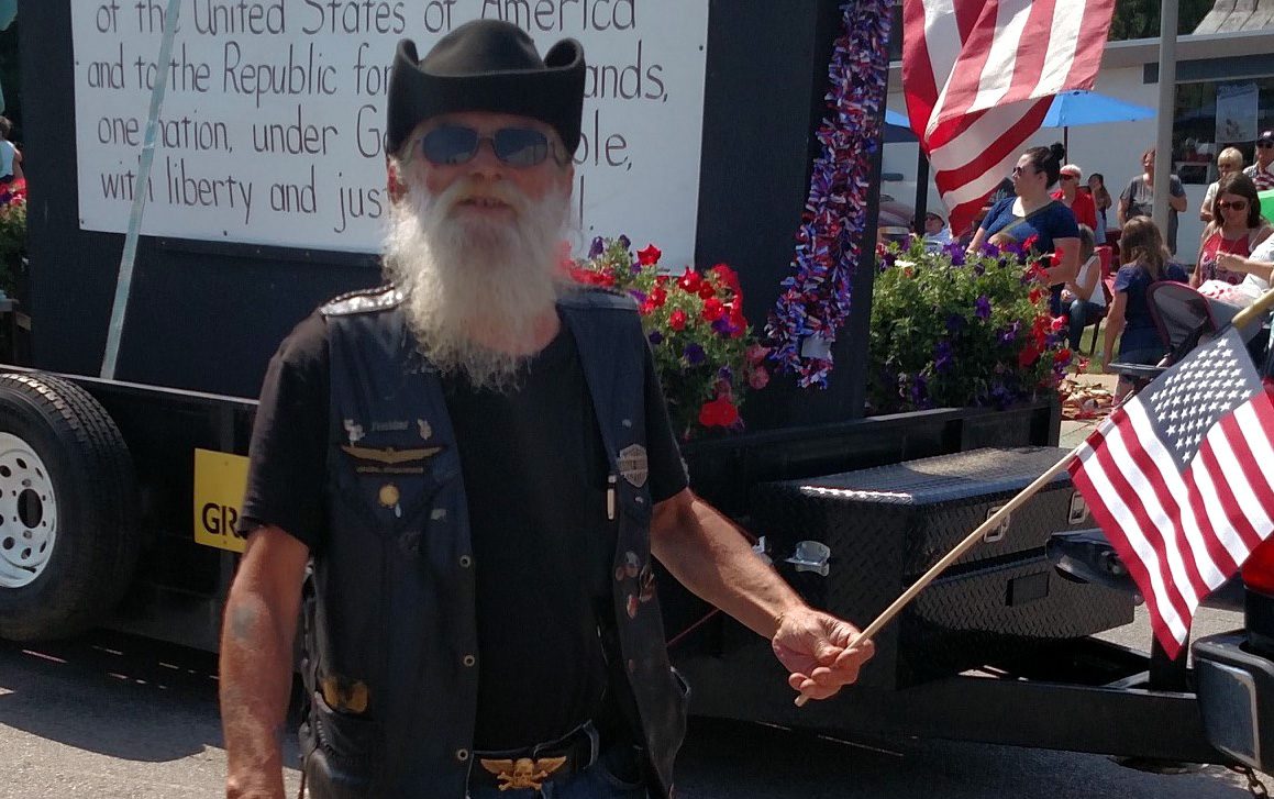 Arnis Davidsons at the Portage parade.