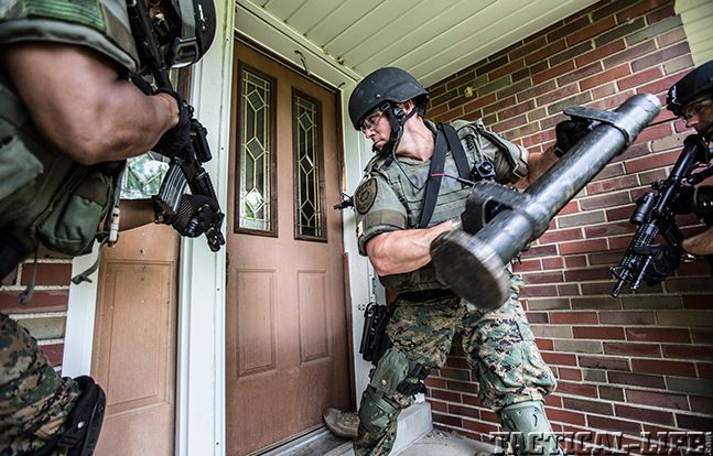 Red Flag laws may be enforced by militarized police raids.