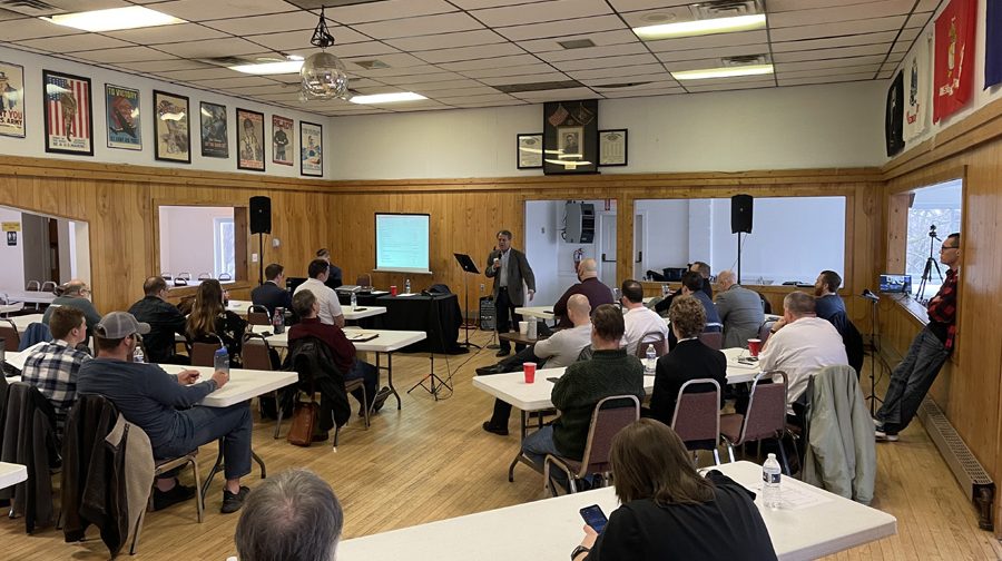 Libertarians gathering in Wixom for the Special Convention.