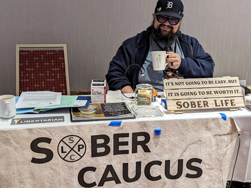 The Unity Caucus donated $70 to the Libertarian sober caucus.