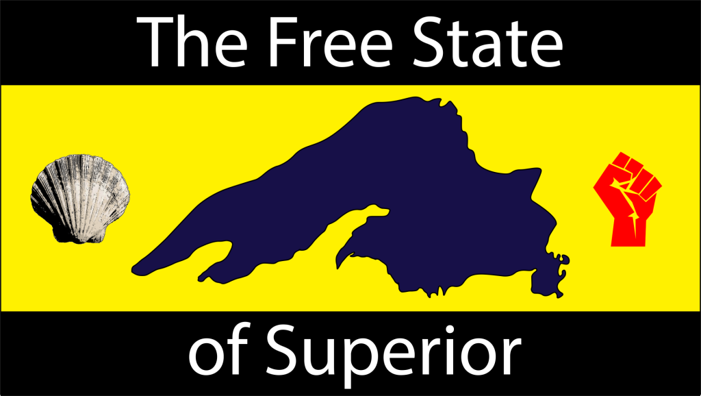The Free State of Superior Flag Concept