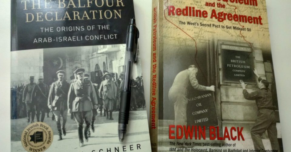 Books - The Balfour Declaration & British Petroleum and the Red Line Agreement