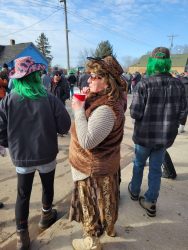 Trenary Outhouse Race Crowd