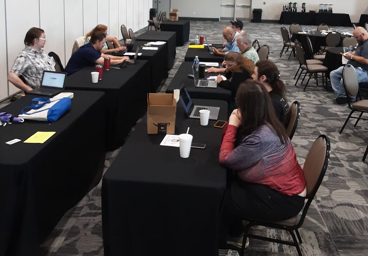 The first meeting of the new 2025-2027 LPMI LEC. Photo by Political Director Scotty Boman (not shown)